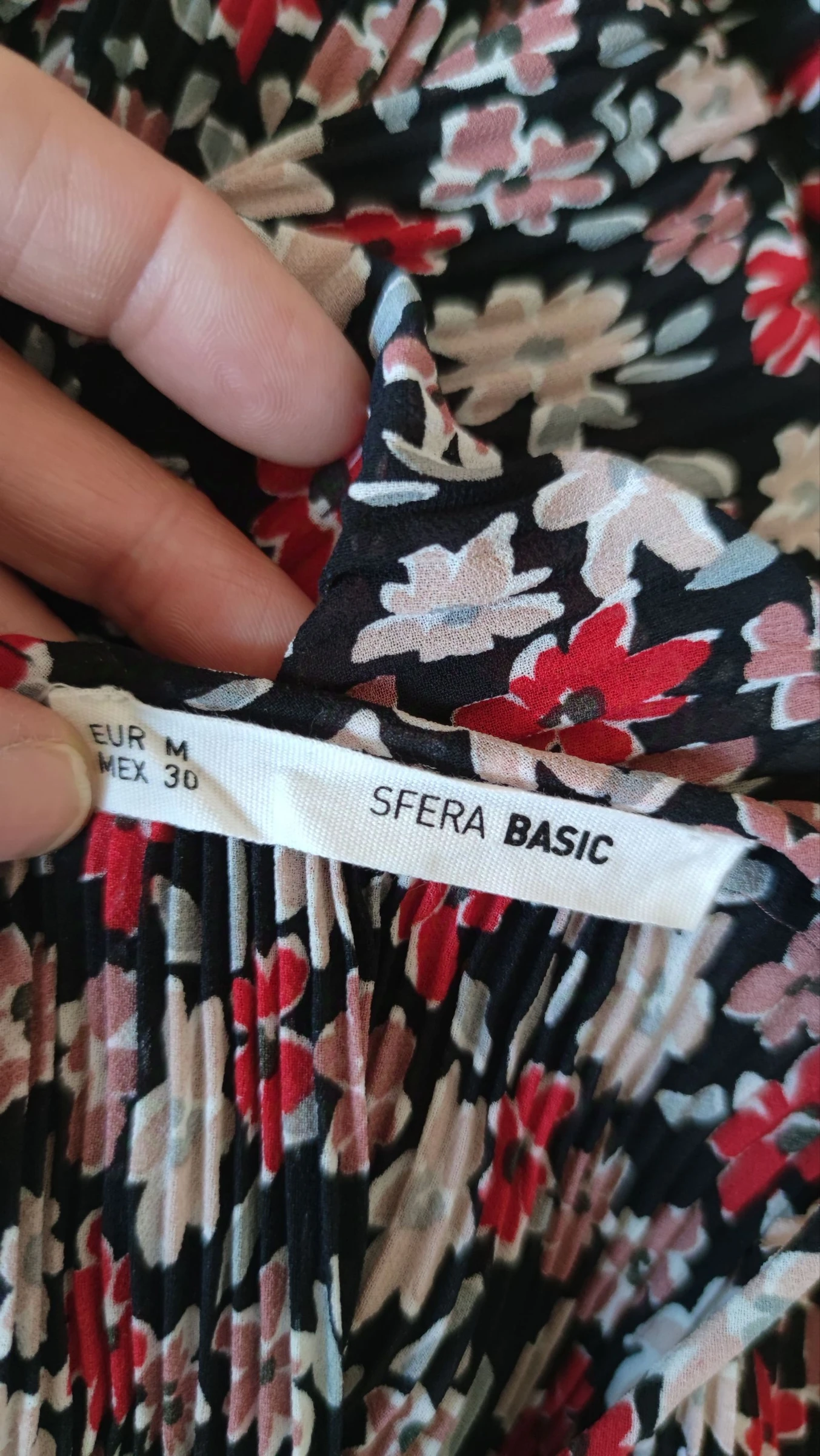 Oversize Floral Chiffon Blouse Sfera Size M/38 – photo 12